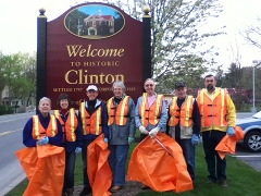 Kirkland Democrats clean up the highway - April 2012